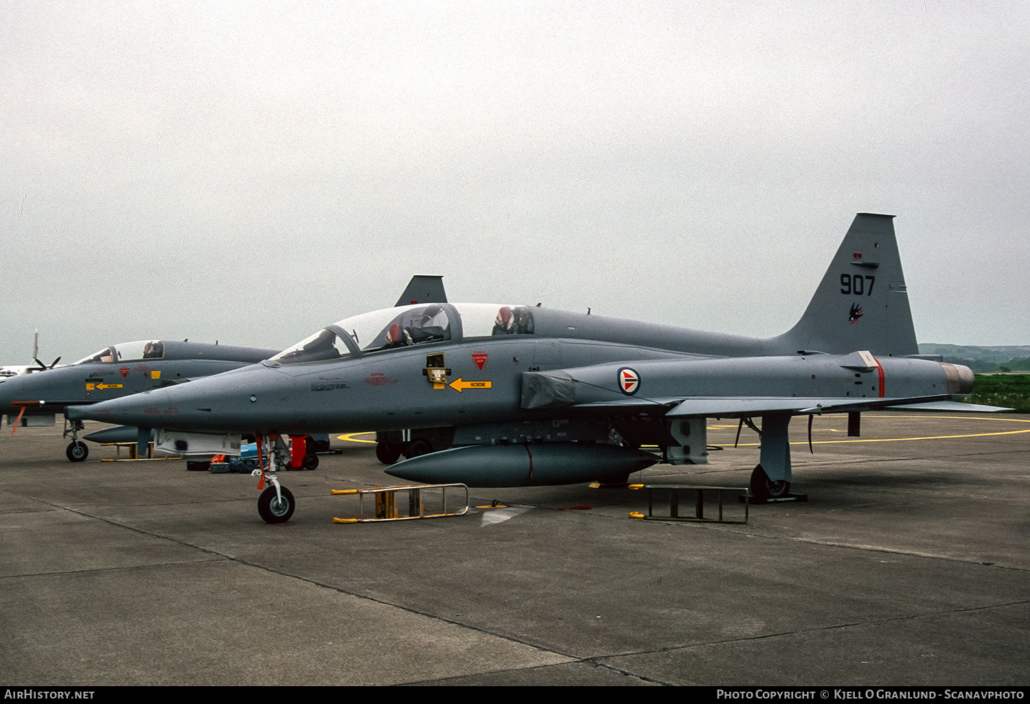 Aircraft Photo of 907 | Northrop F-5B Freedom Fighter | Norway - Air Force | AirHistory.net #629122