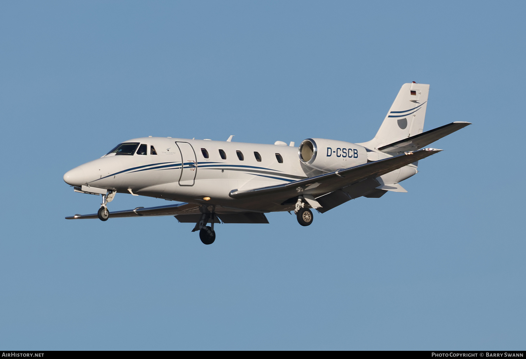 Aircraft Photo of D-CSCB | Cessna 560XL Citation XLS+ | Silver Cloud Air | AirHistory.net #629158