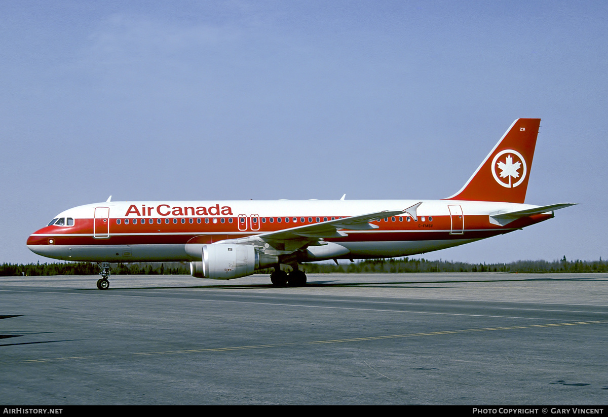 Aircraft Photo of C-FMSV | Airbus A320-211 | Air Canada | AirHistory.net #629159