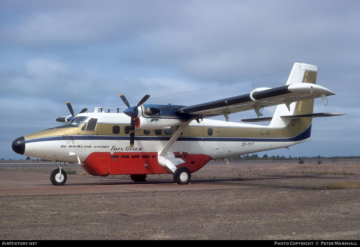 Aircraft Photo of CF-YFT | De Havilland Canada DHC-6-300 Twin Otter | De Havilland Canada | AirHistory.net #629160