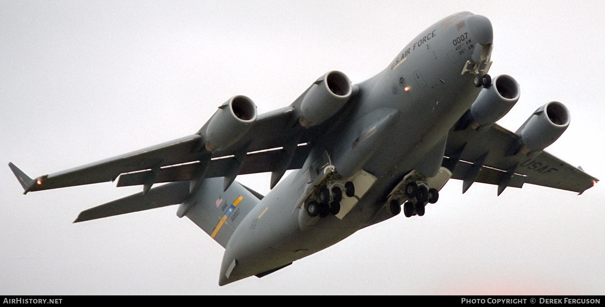 Aircraft Photo of 96-0007 / 60007 | McDonnell Douglas C-17A Globemaster III | USA - Air Force | AirHistory.net #629181