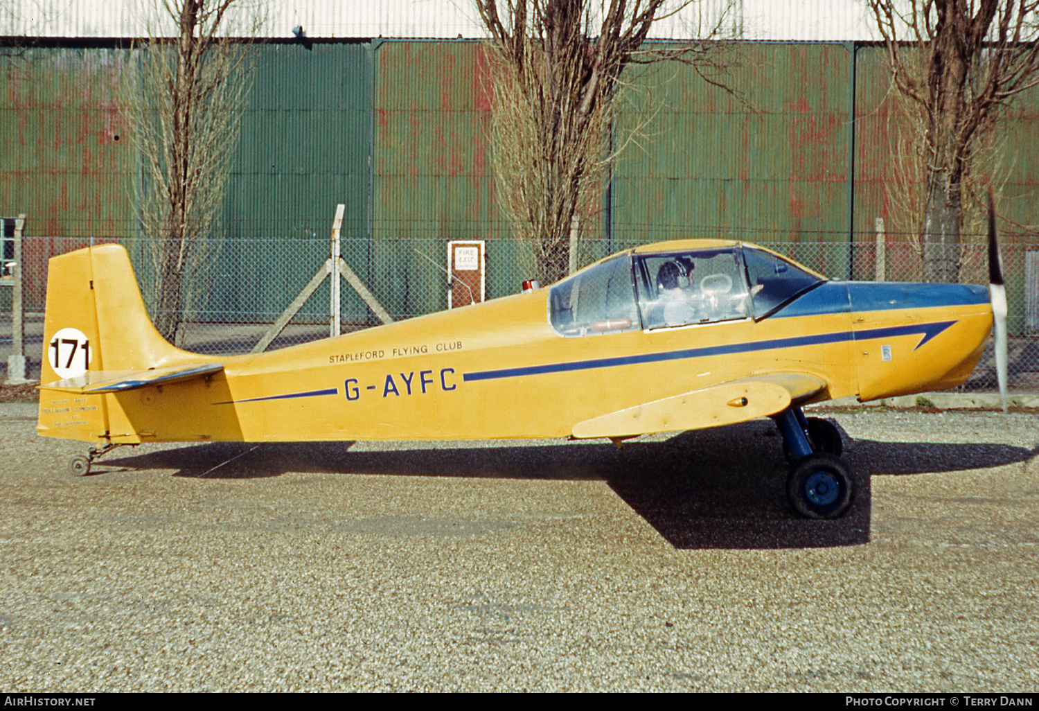 Aircraft Photo of G-AYFC | Rollason Druine D.62B Condor | Stapleford Flying Club | AirHistory.net #629198