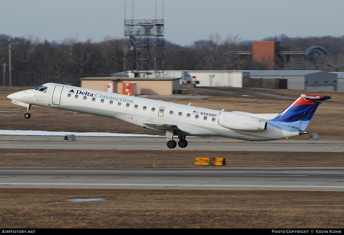 Aircraft Photo of N565RP | Embraer ERJ-145LR (EMB-145LR) | Delta Connection | AirHistory.net #629200