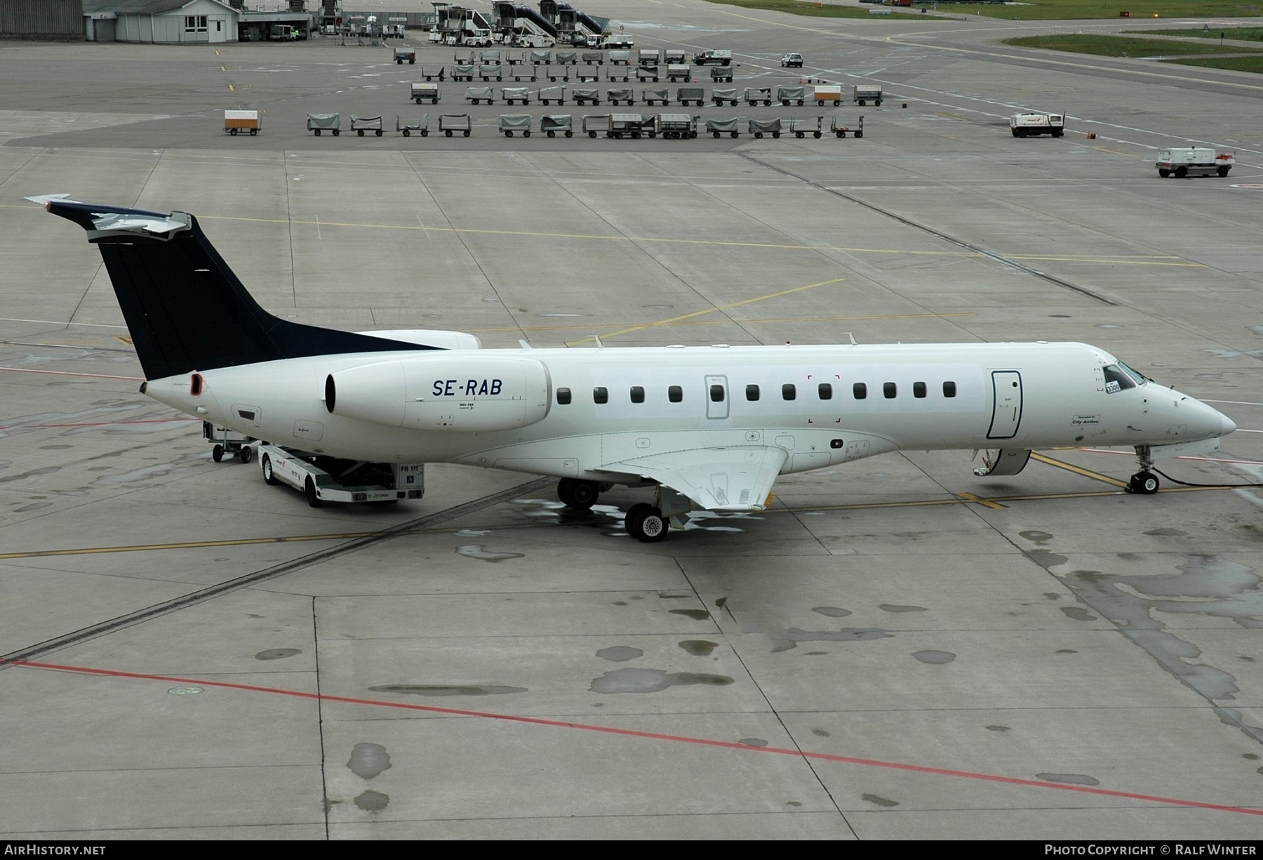 Aircraft Photo of SE-RAB | Embraer ERJ-135LR (EMB-135LR) | City Airline | AirHistory.net #629211
