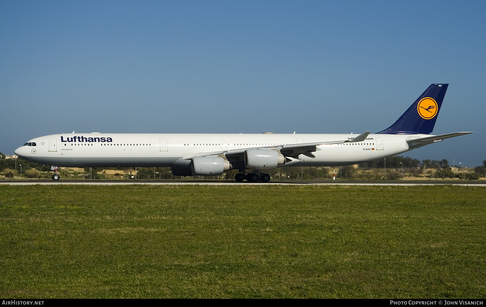 Aircraft Photo of D-AIHV | Airbus A340-642 | Lufthansa | AirHistory.net #629222