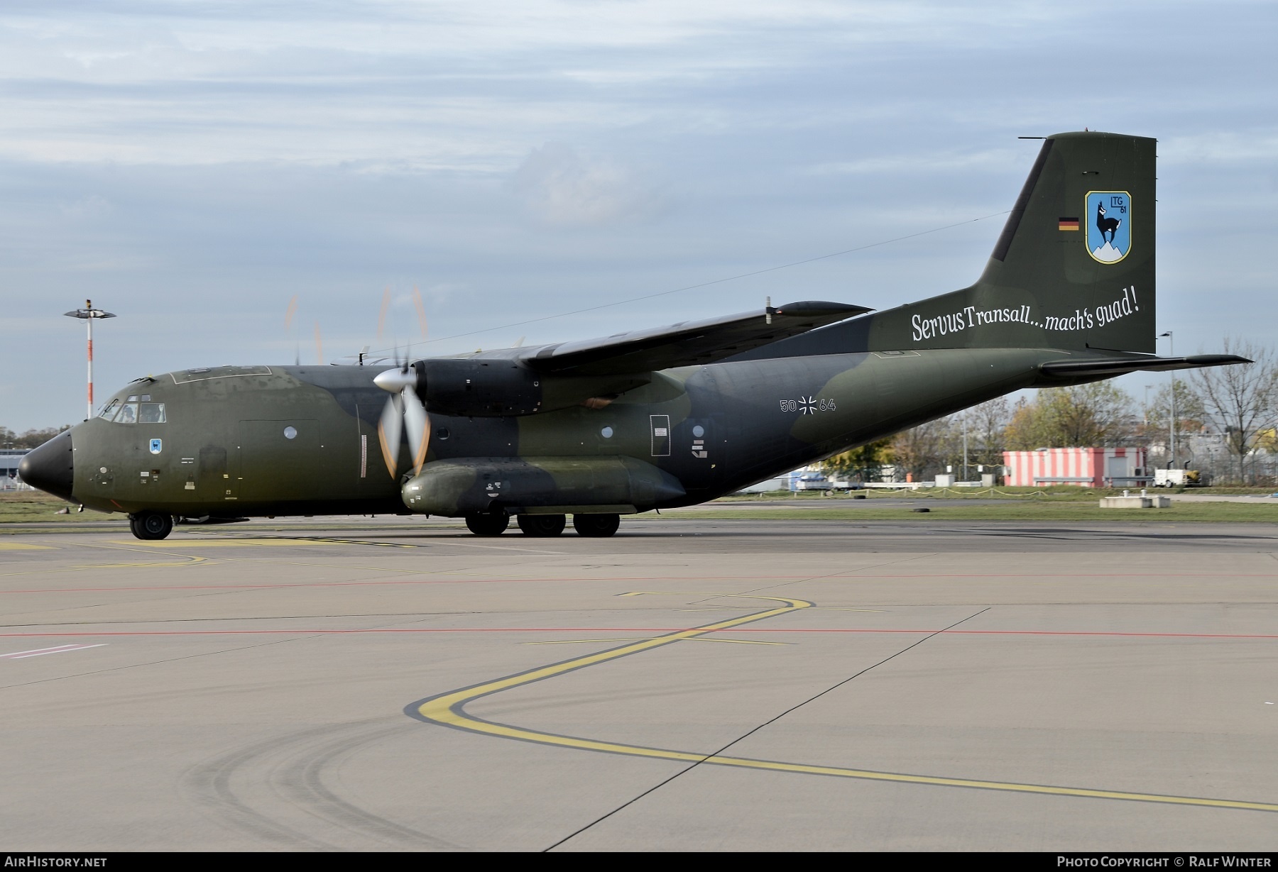 Aircraft Photo of 5064 | Transall C-160D | Germany - Air Force | AirHistory.net #629227