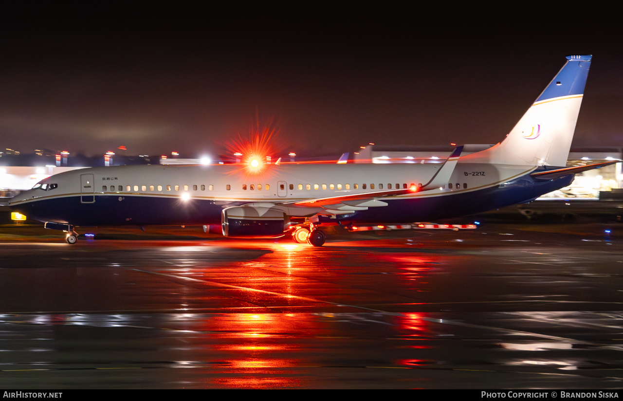 Aircraft Photo of B-221Z | Boeing 737-8ZE | Deer Jet | AirHistory.net #629229