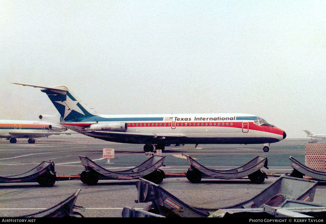 Aircraft Photo of N1301T | Douglas DC-9-14 | Texas International Airlines | AirHistory.net #629246