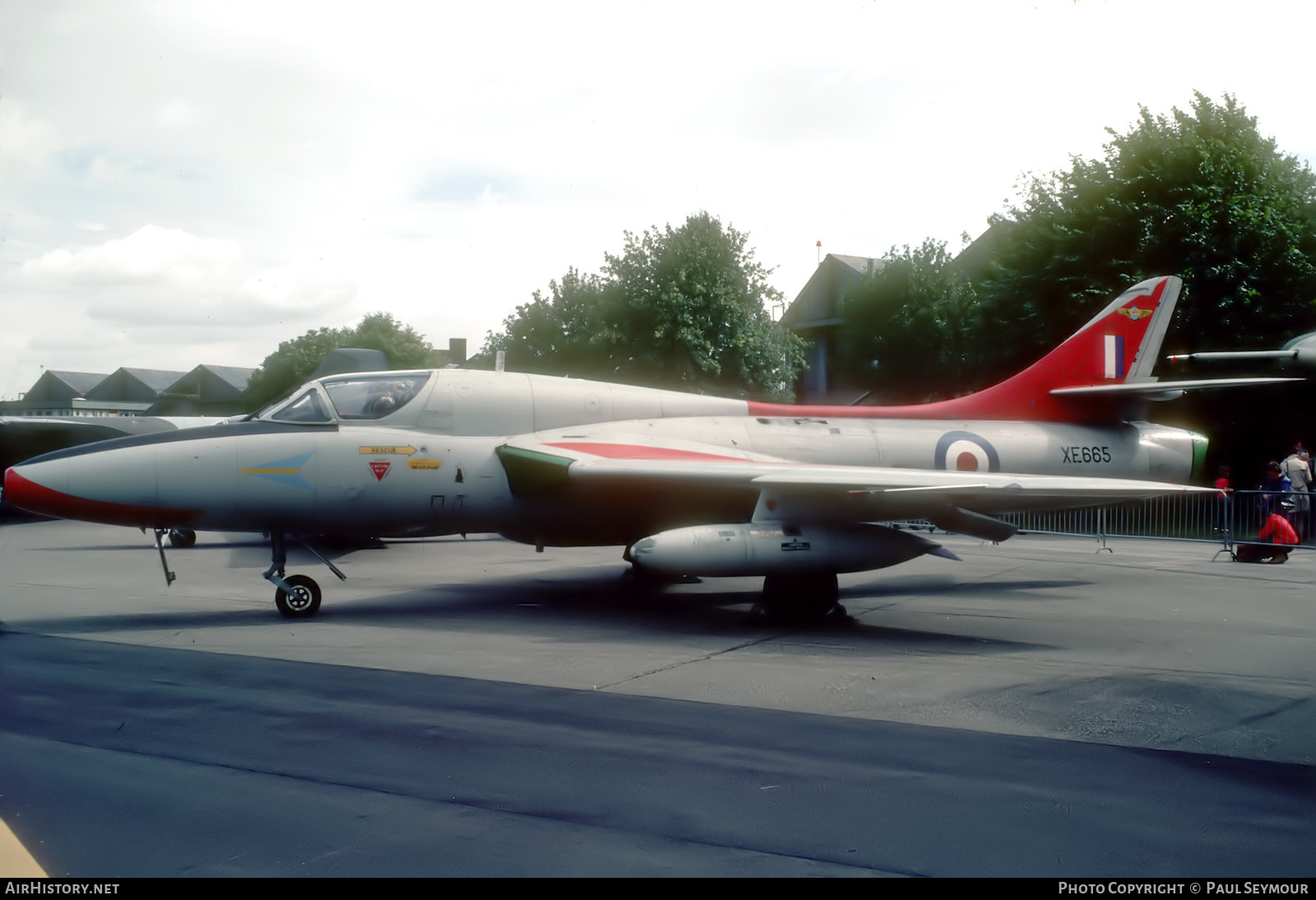 Aircraft Photo of XE665 | Hawker Hunter T8C | UK - Air Force | AirHistory.net #629250