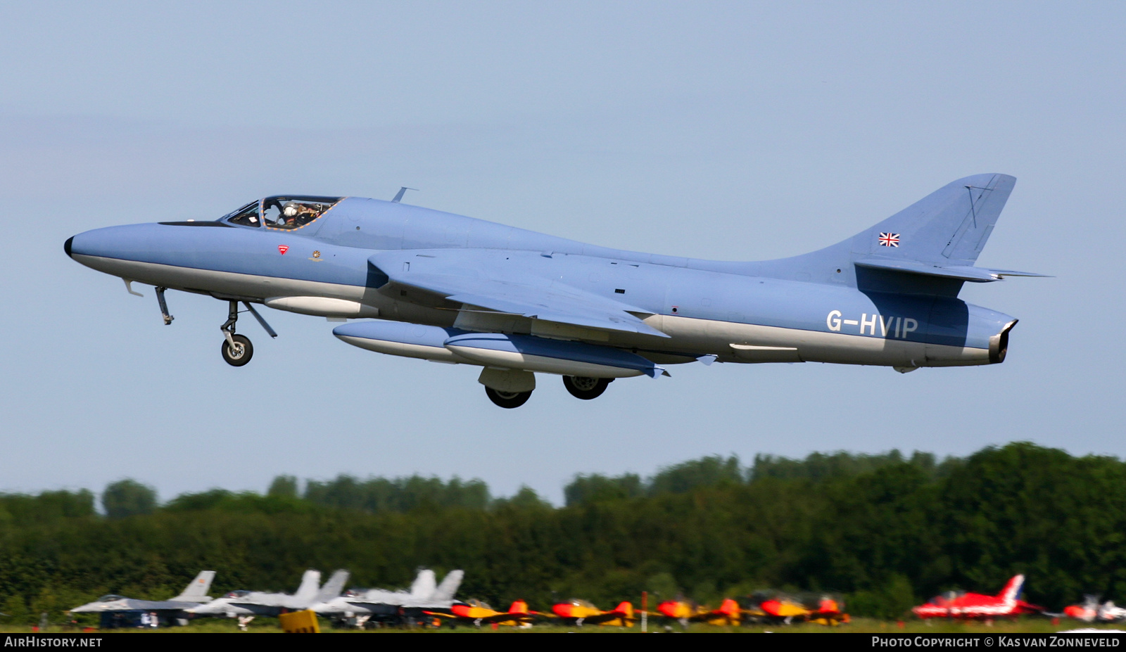 Aircraft Photo of G-HVIP | Hawker Hunter T68 | AirHistory.net #629264