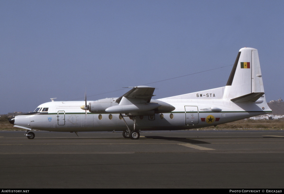Aircraft Photo of 6W-STA | Fokker F27-400M Troopship | Senegal - Air Force | AirHistory.net #629273