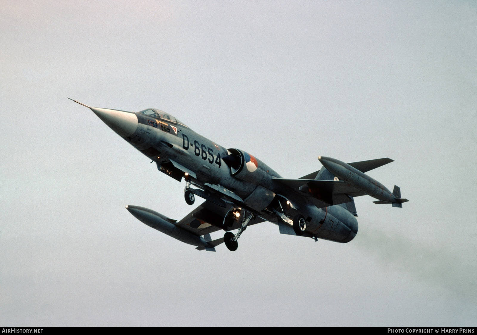 Aircraft Photo of D-6654 | Lockheed F-104G Starfighter | Netherlands - Air Force | AirHistory.net #629282