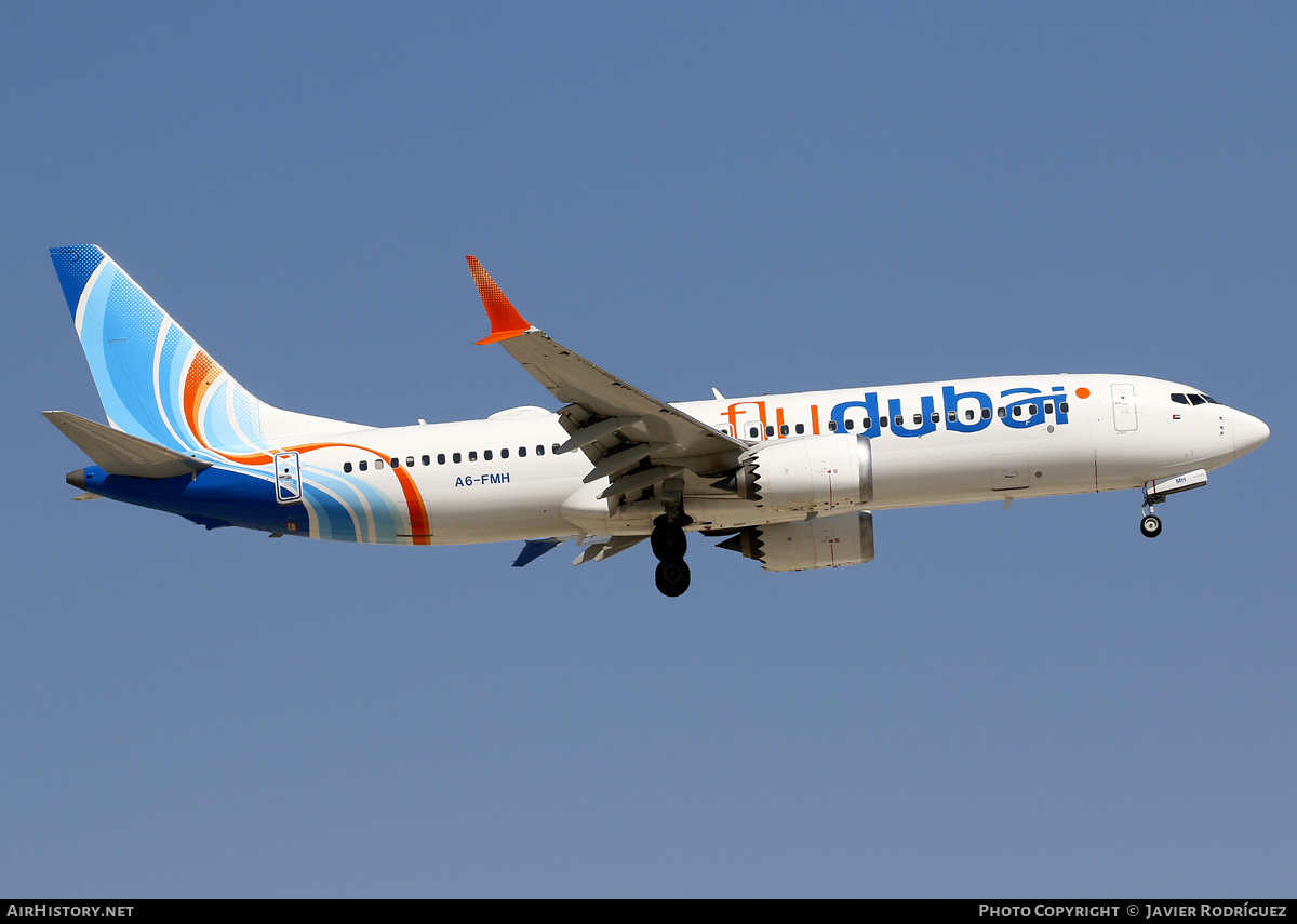 Aircraft Photo of A6-FMH | Boeing 737-8 Max 8 | Flydubai | AirHistory.net #629283