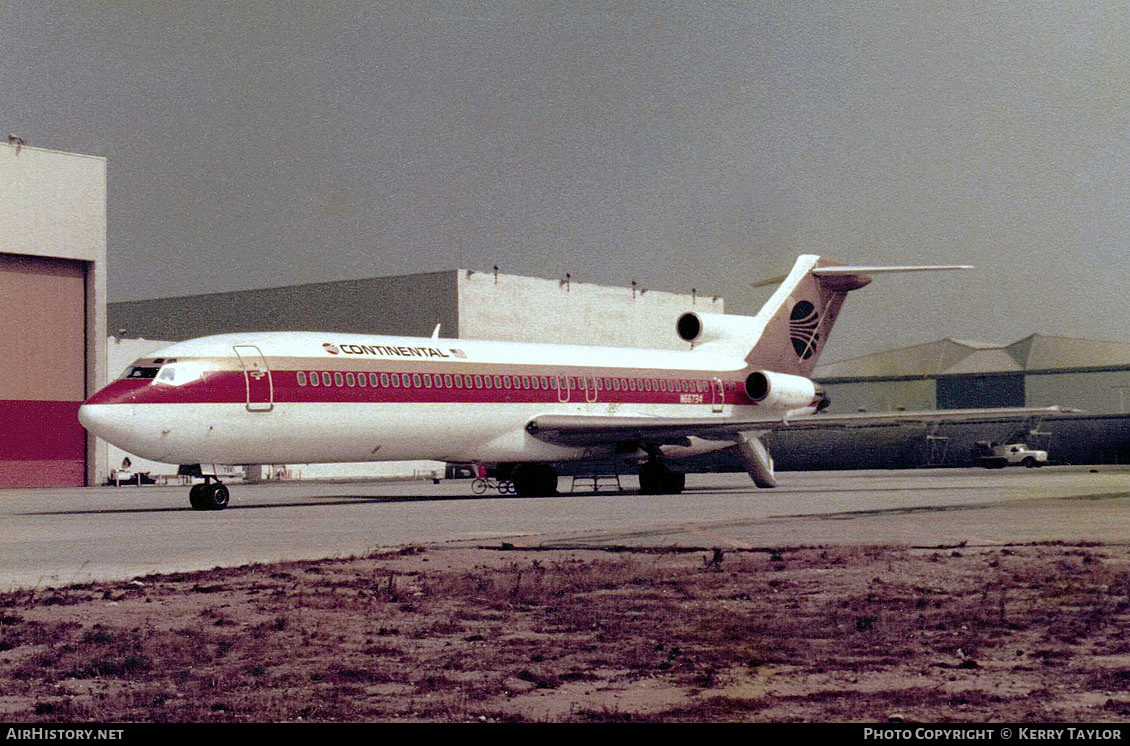 Aircraft Photo of N66734 | Boeing 727-224/Adv | Continental Airlines | AirHistory.net #629288