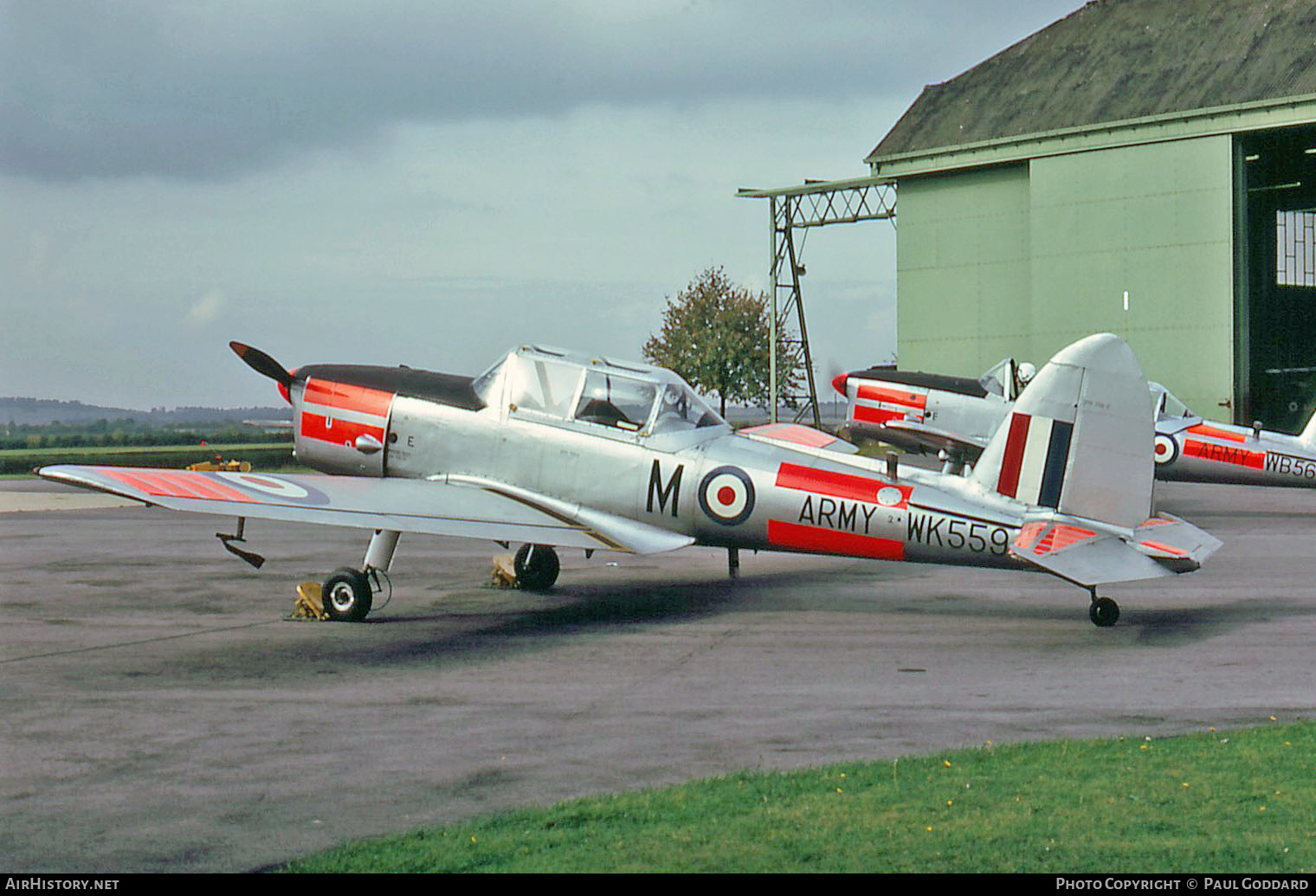Aircraft Photo of WK559 | De Havilland Canada DHC-1 Chipmunk T10 | UK - Army | AirHistory.net #629309
