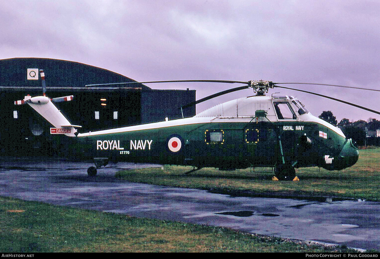 Aircraft Photo of XT770 | Westland WS-58 Wessex HU.5 | UK - Navy | AirHistory.net #629334