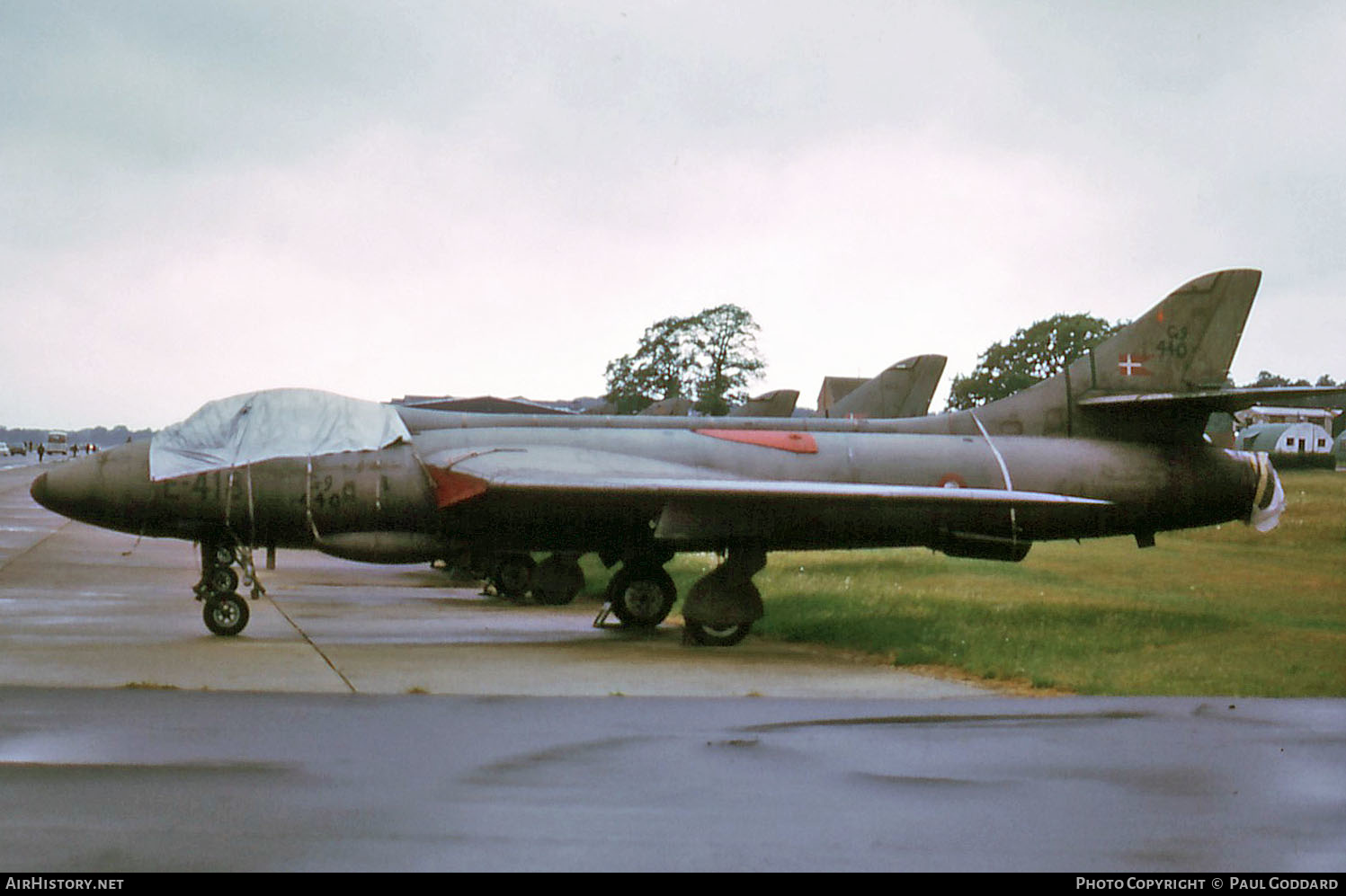 Aircraft Photo of E-418 / G-9-440 | Hawker Hunter F51 | Denmark - Air Force | AirHistory.net #629349