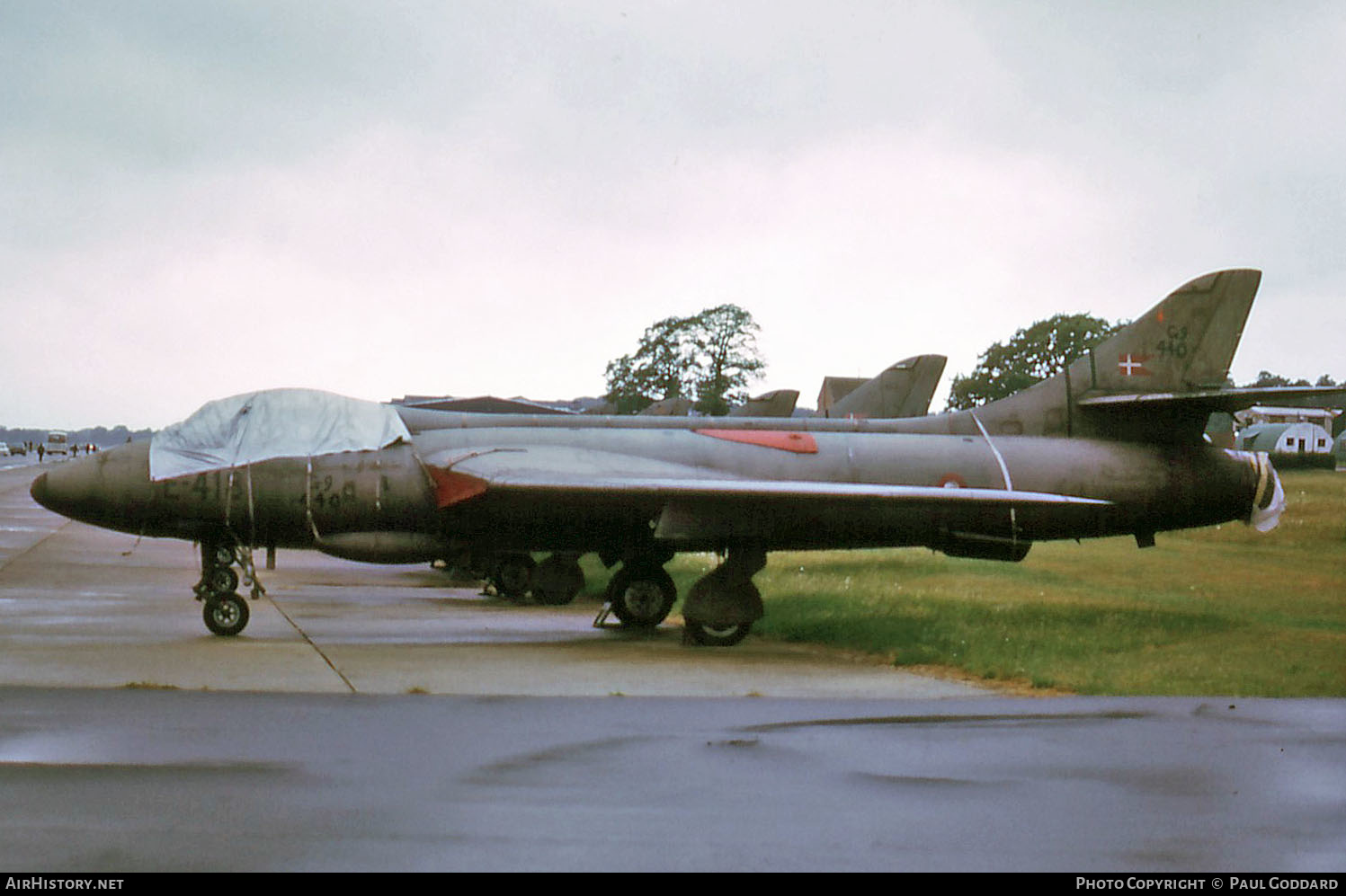 Aircraft Photo of E-418 / G-9-440 | Hawker Hunter F51 | Denmark - Air Force | AirHistory.net #629349
