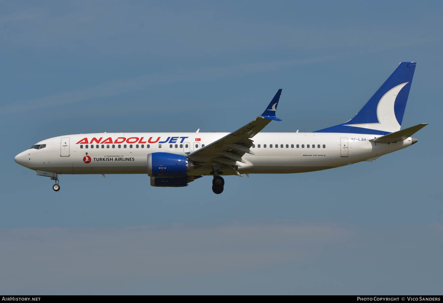 Aircraft Photo of TC-LAH | Boeing 737-8 Max 8 | AnadoluJet | AirHistory.net #629358