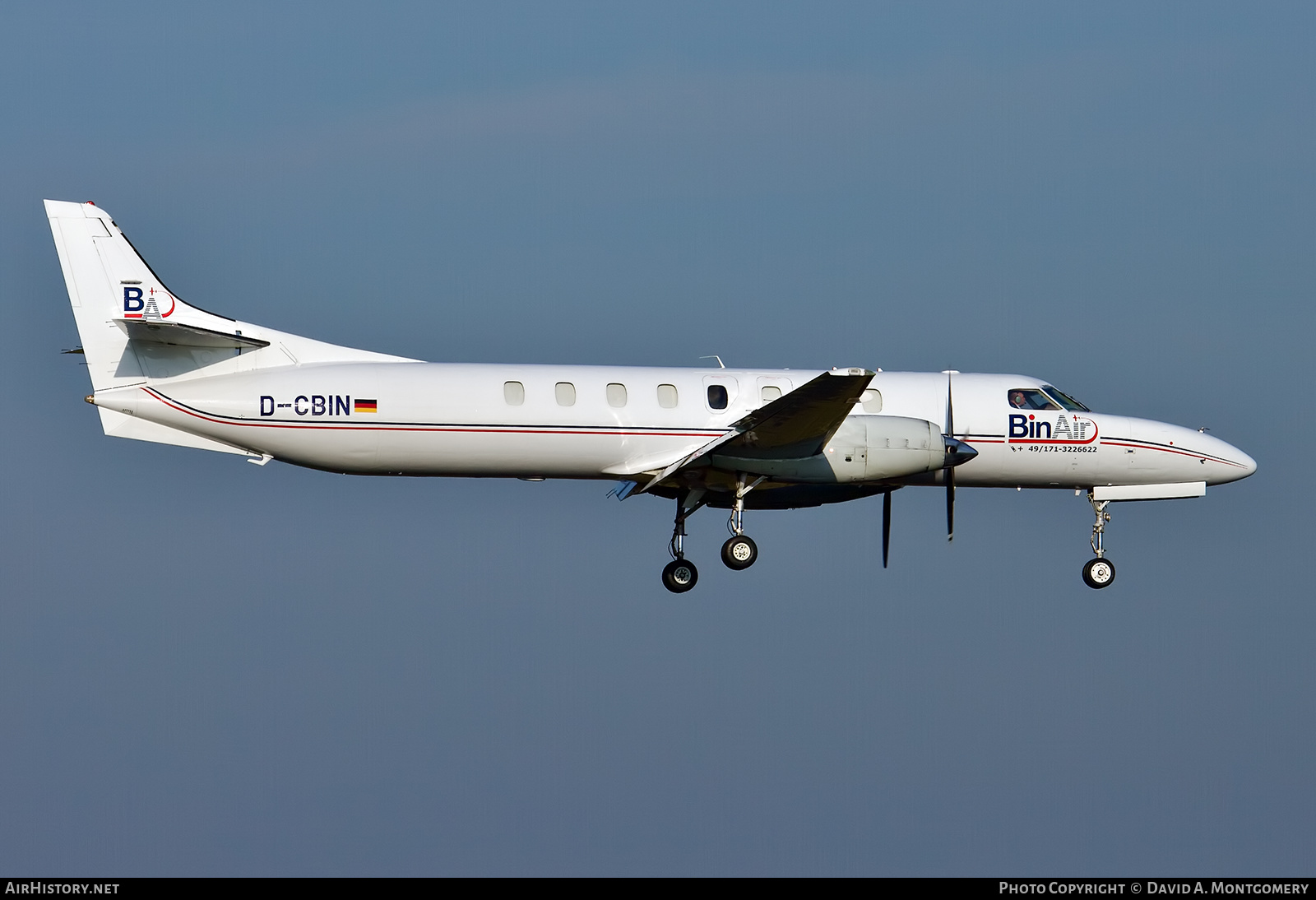 Aircraft Photo of D-CBIN | Fairchild Swearingen SA-227AT Merlin IVC | BinAir Aero Service | AirHistory.net #629364