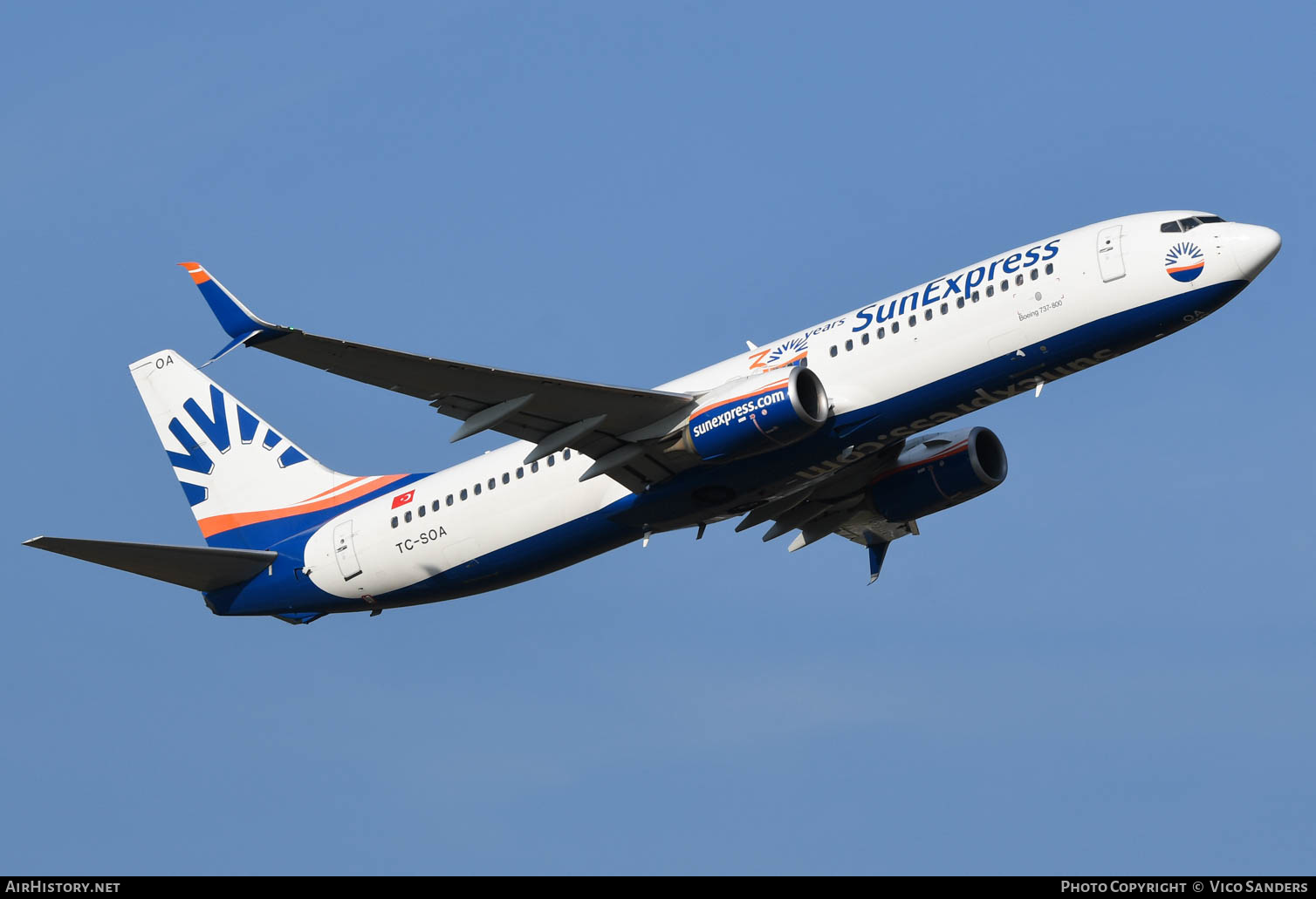 Aircraft Photo of TC-SOA | Boeing 737-8HC | SunExpress | AirHistory.net #629384