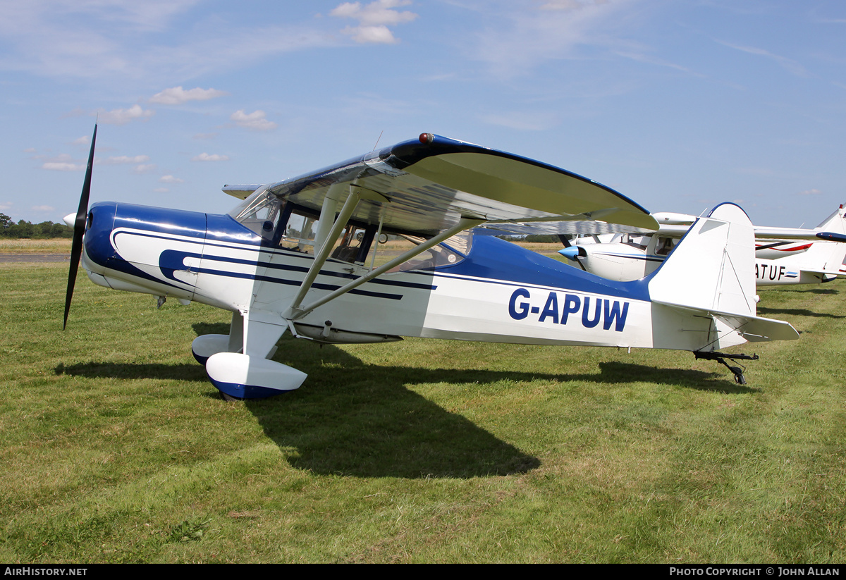 Aircraft Photo of G-APUW | Auster J-5V Autocar | AirHistory.net #629417