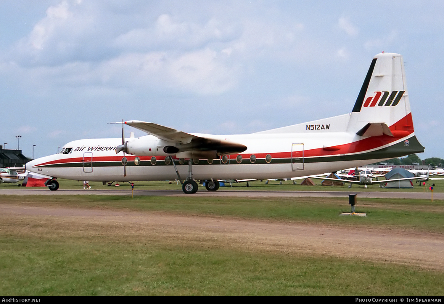 Aircraft Photo of N512AW | Fokker F27-500 Friendship | Air Wisconsin | AirHistory.net #629430