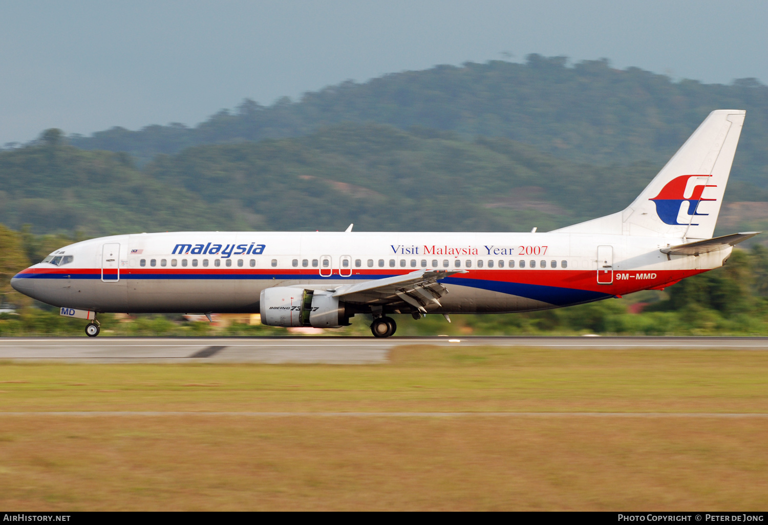 Aircraft Photo of 9M-MMD | Boeing 737-4H6 | Malaysia Airlines | AirHistory.net #629431