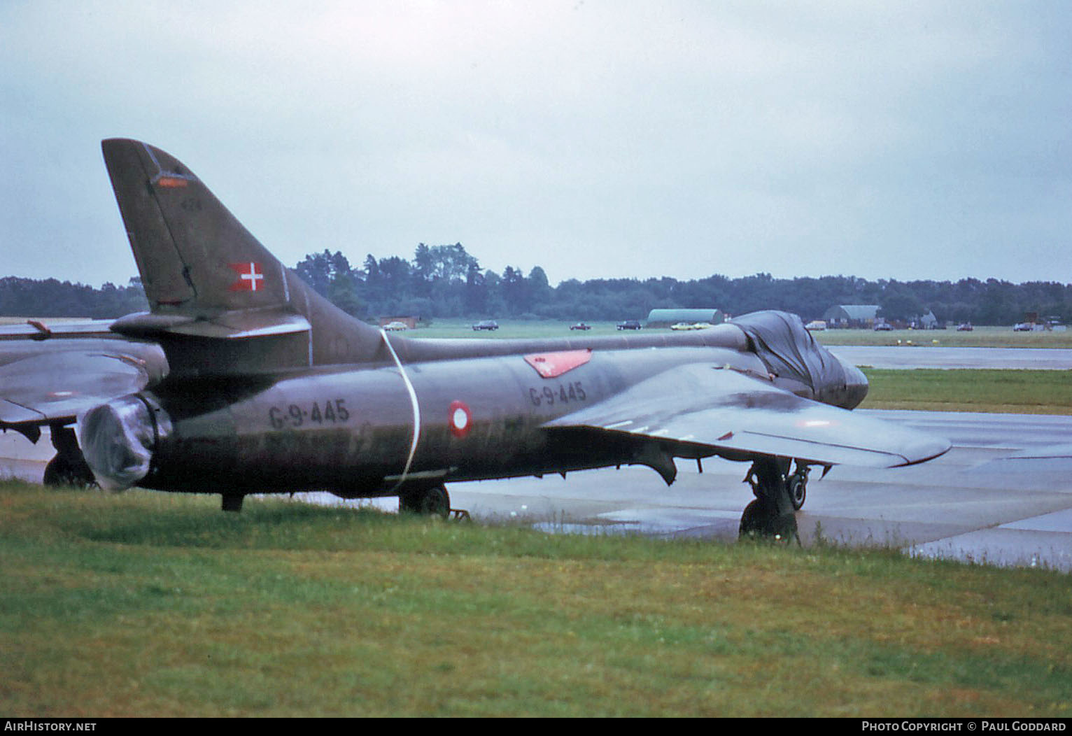 Aircraft Photo of E-424 / G-9-445 | Hawker Hunter F51 | Denmark - Air Force | AirHistory.net #629433