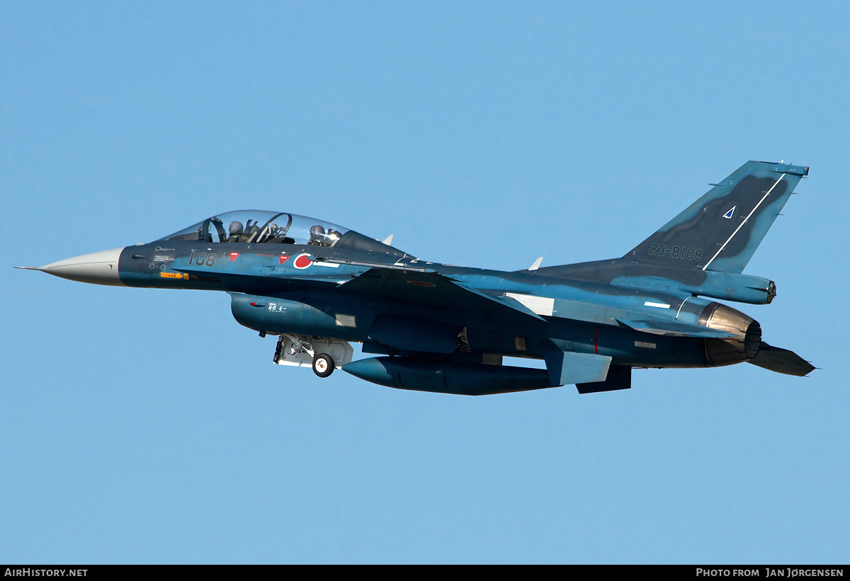 Aircraft Photo of 23-8108 | Mitsubishi F-2B | Japan - Air Force | AirHistory.net #629444