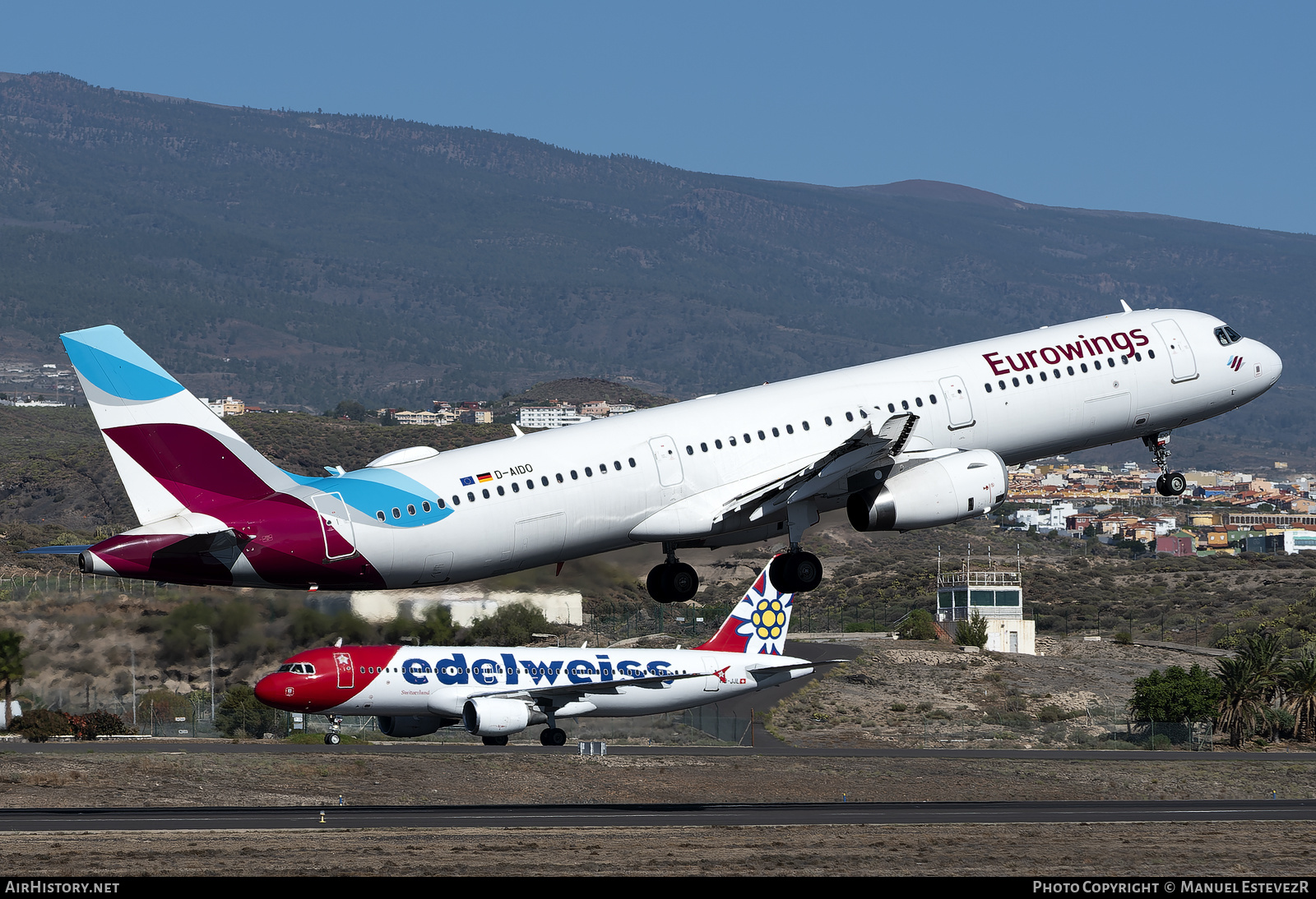 Aircraft Photo of D-AIDO | Airbus A321-231 | Eurowings | AirHistory.net #629453