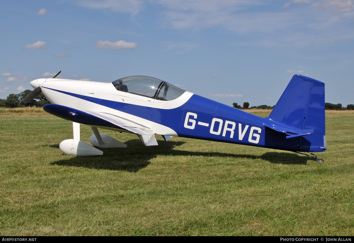 Aircraft Photo of G-ORVG | Van's RV-6 | AirHistory.net #629463