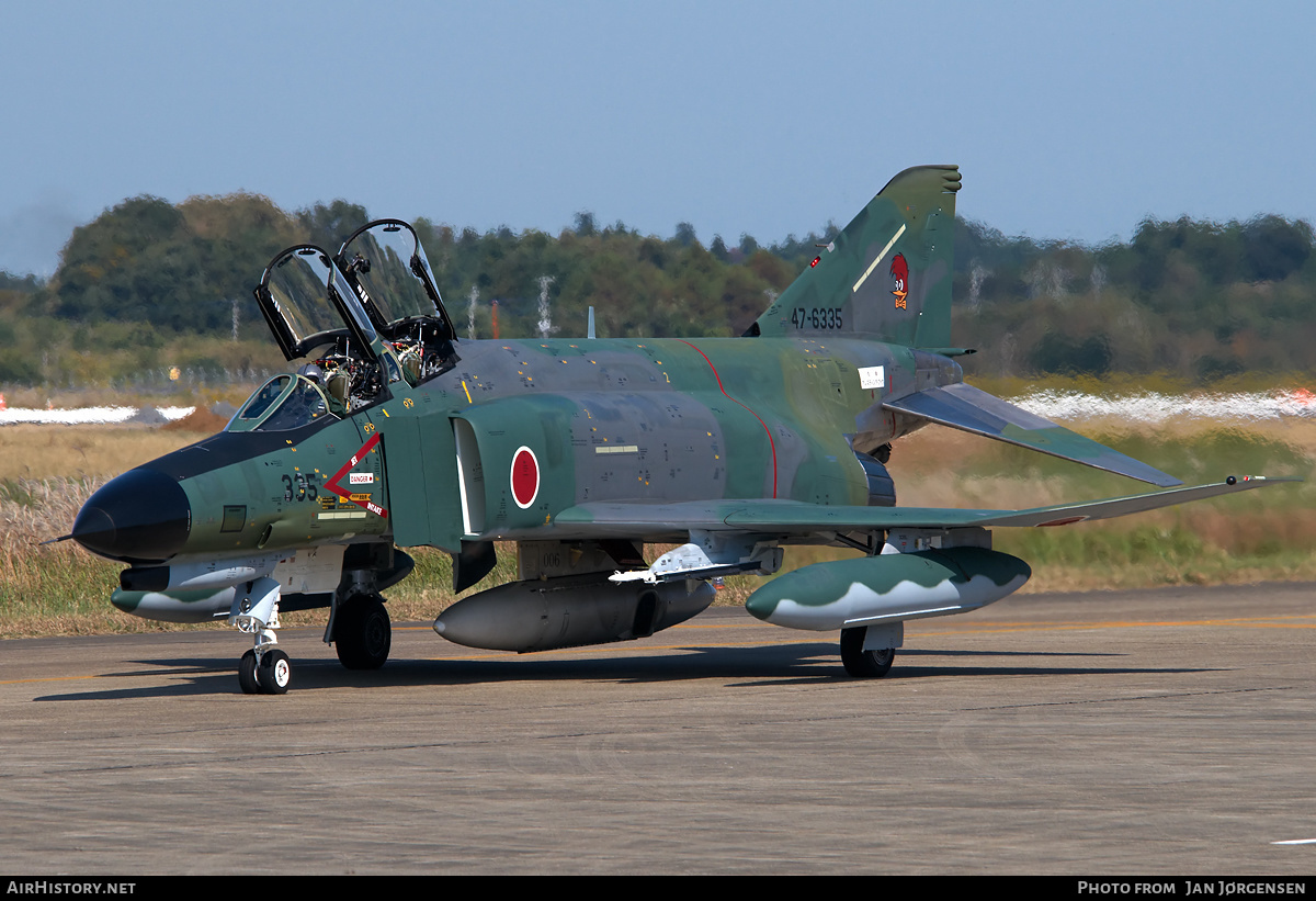 Aircraft Photo of 47-6335 | McDonnell Douglas RF-4EJ Kai Phantom II | Japan - Air Force | AirHistory.net #629466