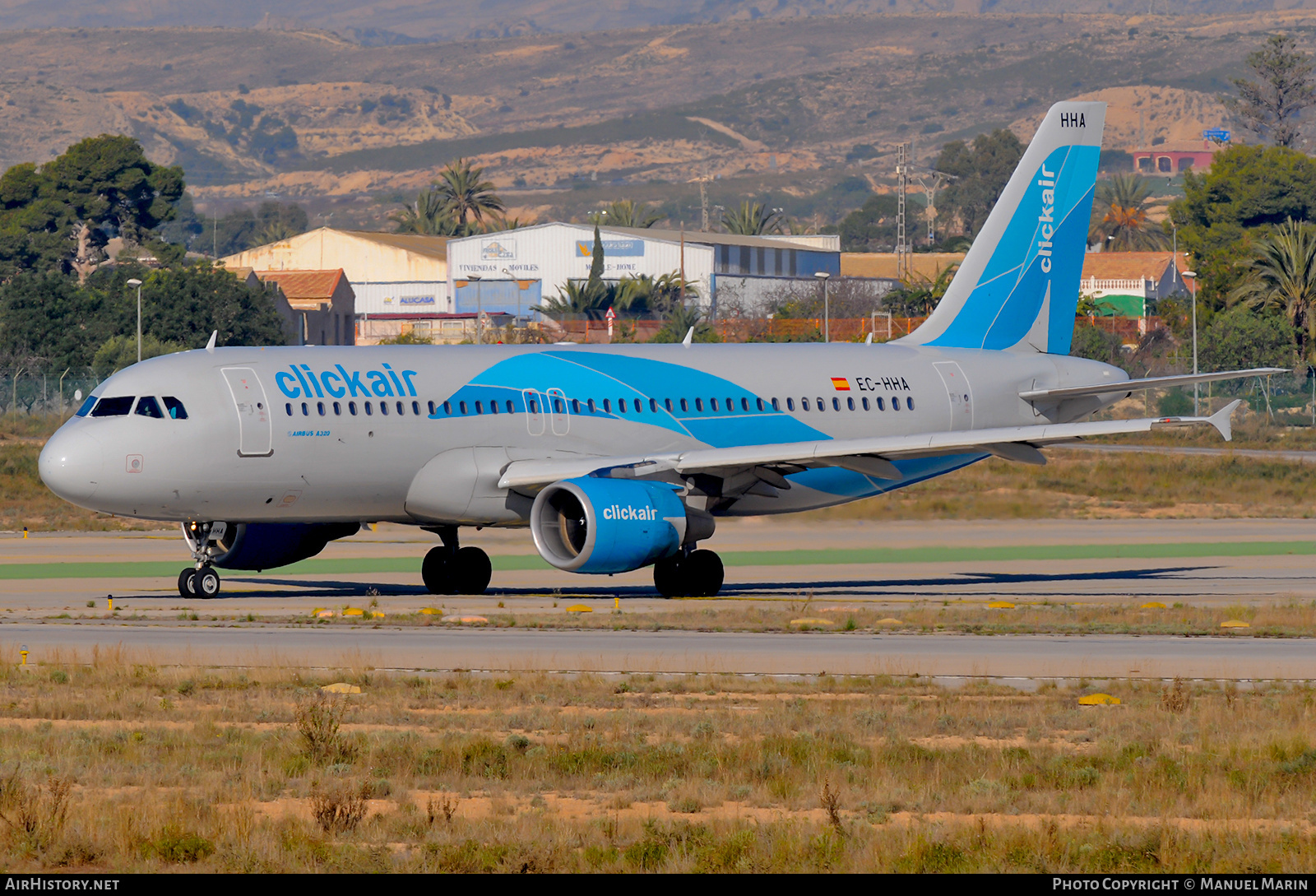 Aircraft Photo of EC-HHA | Airbus A320-214 | Clickair | AirHistory.net #629487