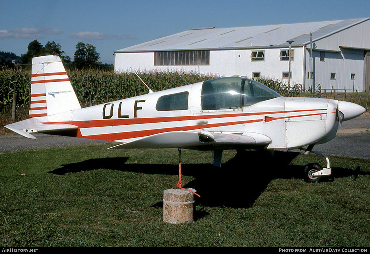 Aircraft Photo of ZK-DLF / DLF | Grumman American AA-1B Trainer | AirHistory.net #629490