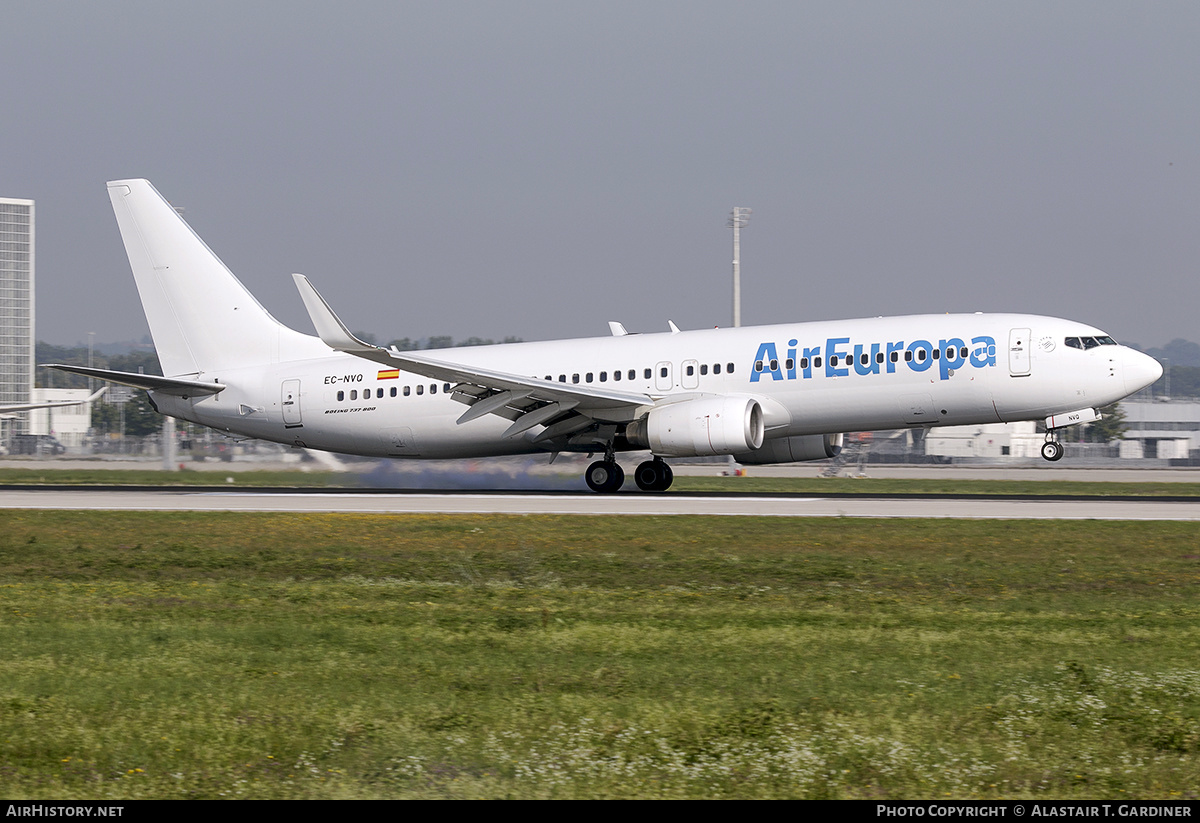Aircraft Photo of EC-NVQ | Boeing 737-8AS | Air Europa | AirHistory.net #629498