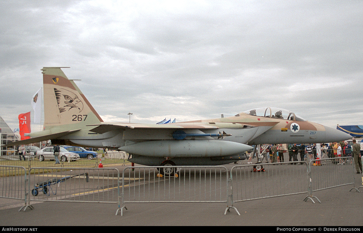 Aircraft Photo of 267 | Boeing F-15I Ra'am | Israel - Air Force | AirHistory.net #629507