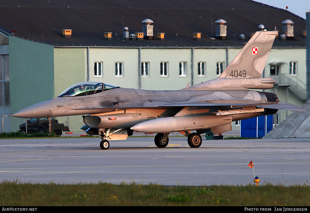 Aircraft Photo of 4049 | Lockheed Martin F-16C Fighting Falcon | Poland - Air Force | AirHistory.net #629516