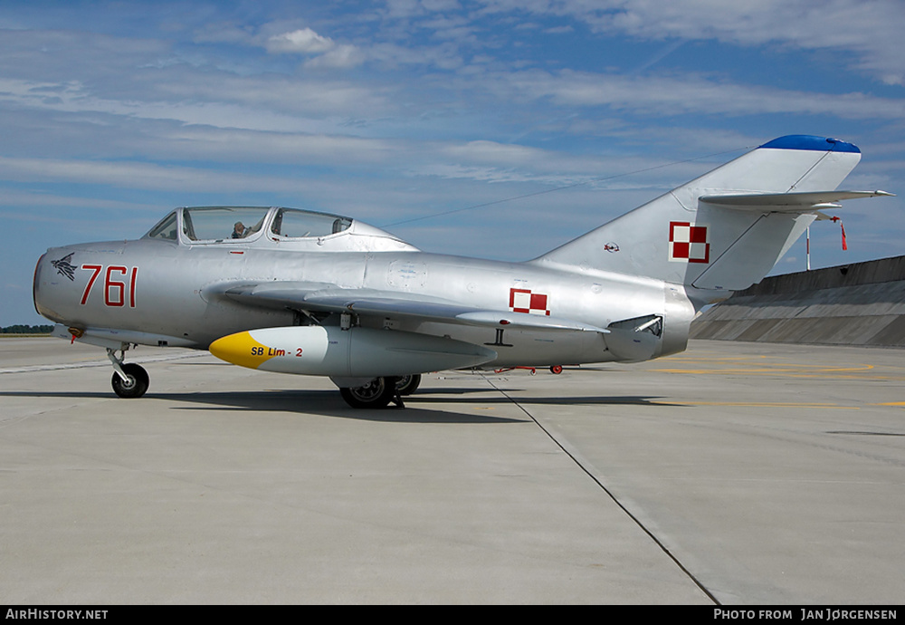 Aircraft Photo of 761 | Mikoyan-Gurevich MiG-15UTI | Poland - Air Force | AirHistory.net #629526