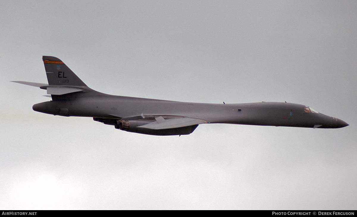 Aircraft Photo of 86-0113 | Rockwell B-1B Lancer | USA - Air Force | AirHistory.net #629532