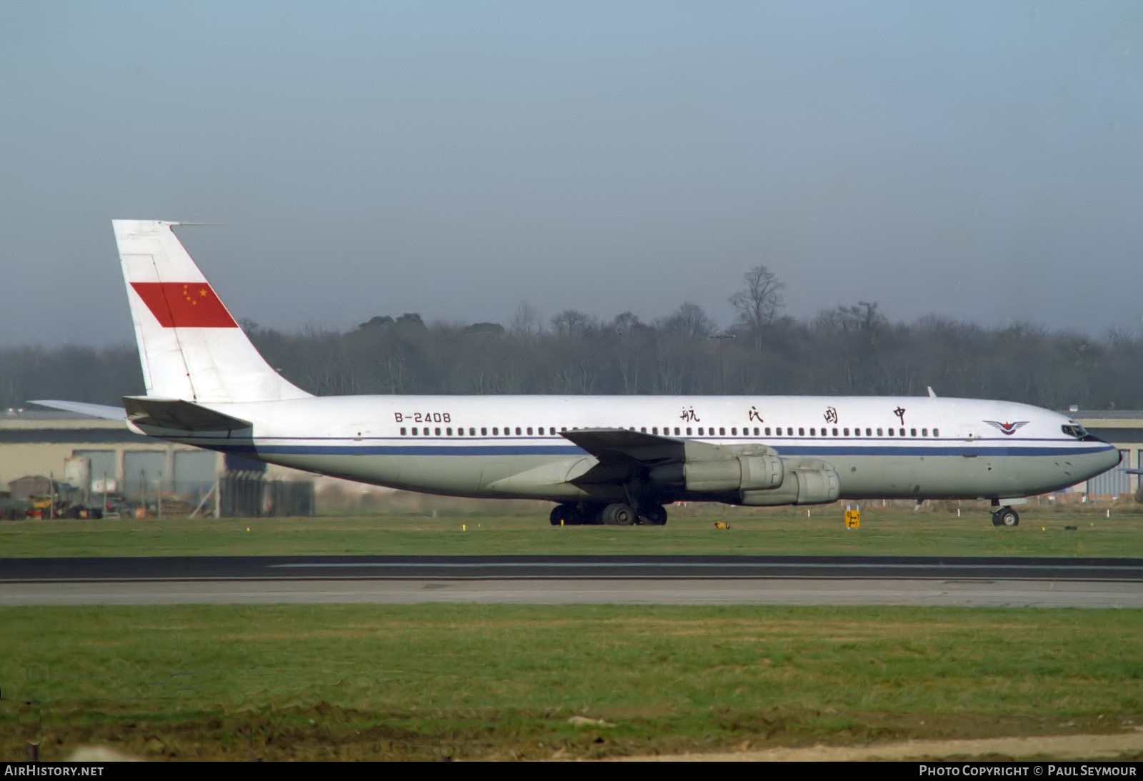 Aircraft Photo of B-2408 | Boeing 707-3J6B | CAAC - Civil Aviation Administration of China | AirHistory.net #629572