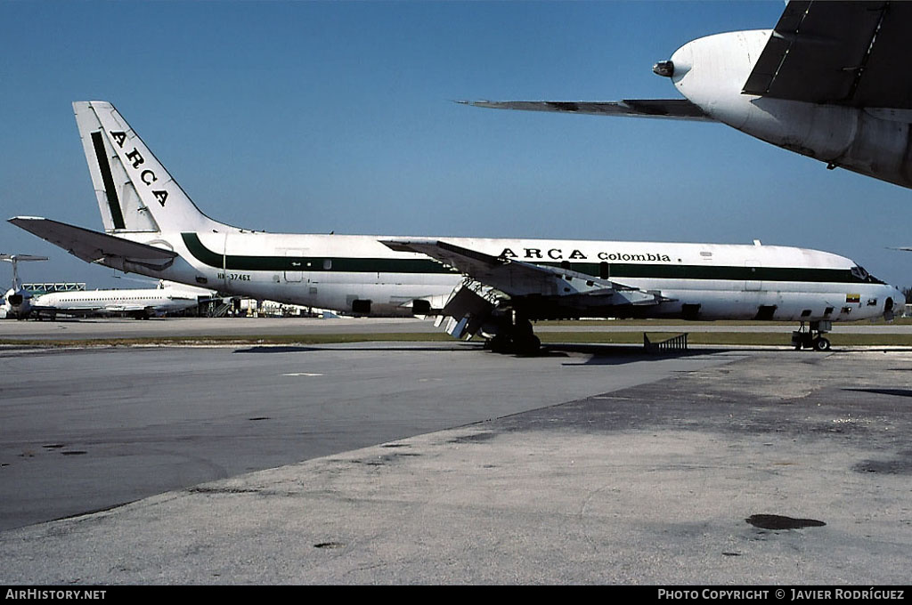 Aircraft Photo of HK-3746X | Douglas DC-8-53(F) | ARCA Colombia | AirHistory.net #629587