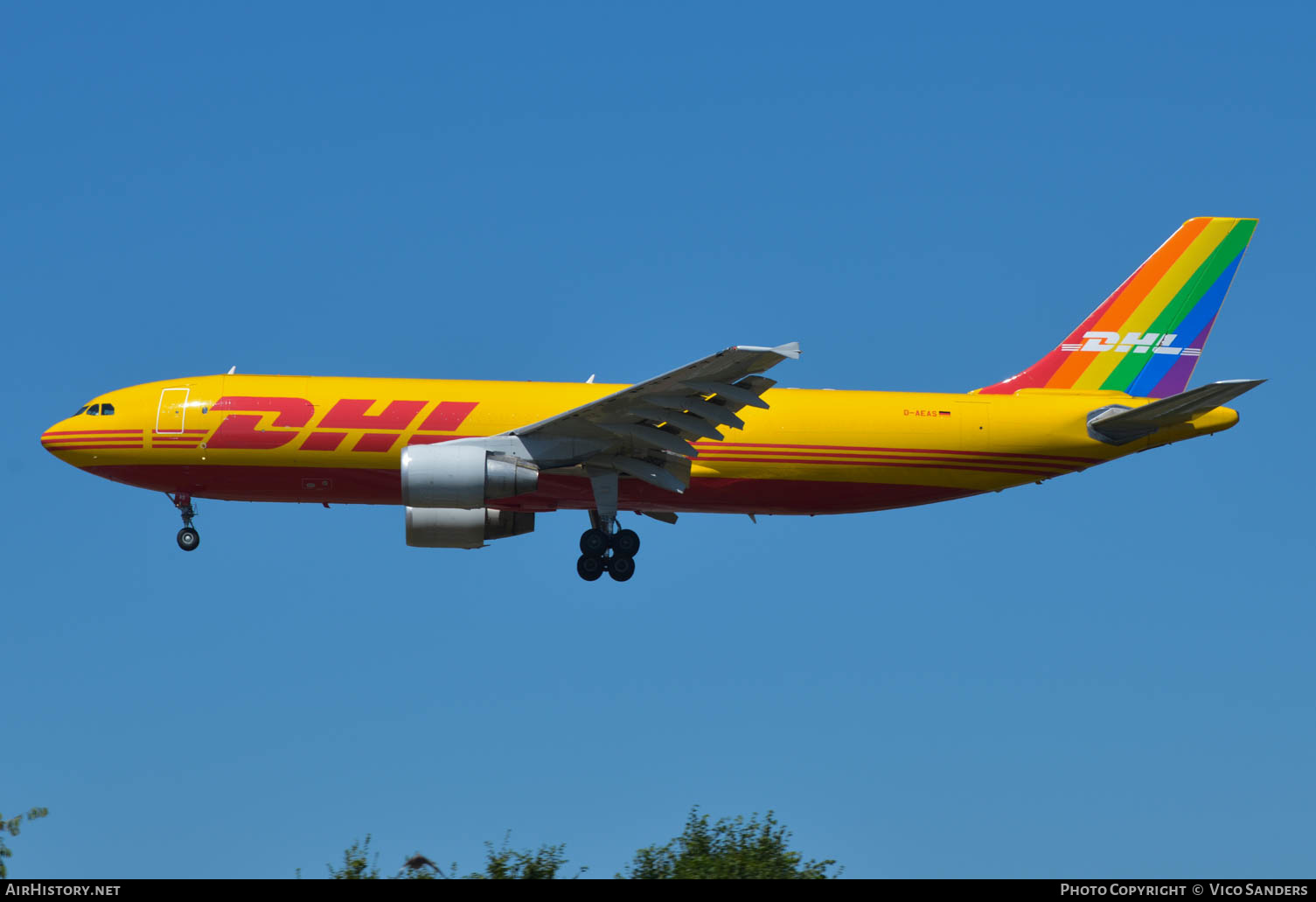 Aircraft Photo of D-AEAS | Airbus A300B4-622R(F) | DHL International | AirHistory.net #629588