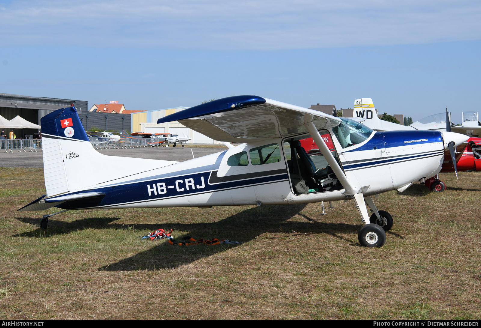 Aircraft Photo of HB-CRJ | Cessna 180J Skywagon 180 | AirHistory.net #629593