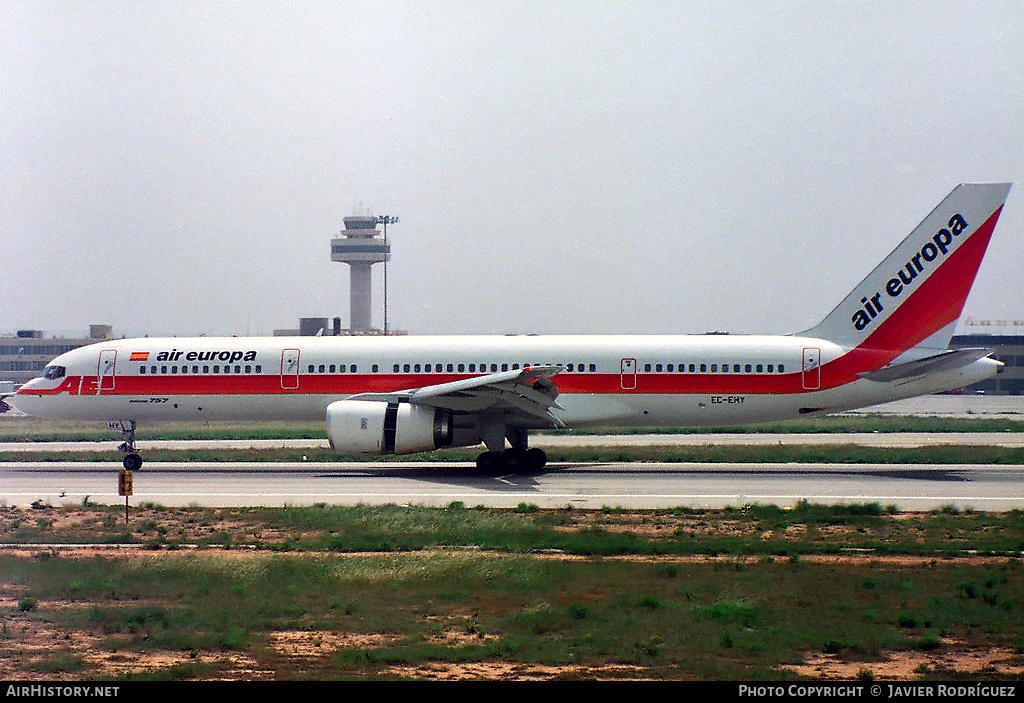 Aircraft Photo of EC-EHY | Boeing 757-236 | Air Europa | AirHistory.net #629598