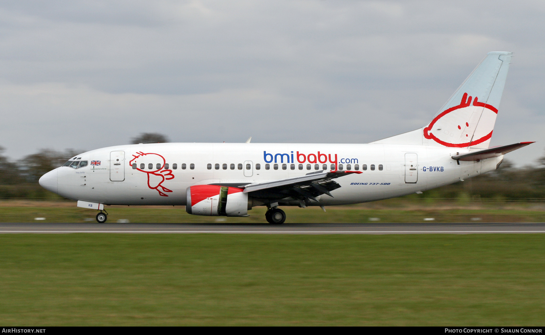 Aircraft Photo of G-BVKB | Boeing 737-59D | Bmibaby | AirHistory.net #629615