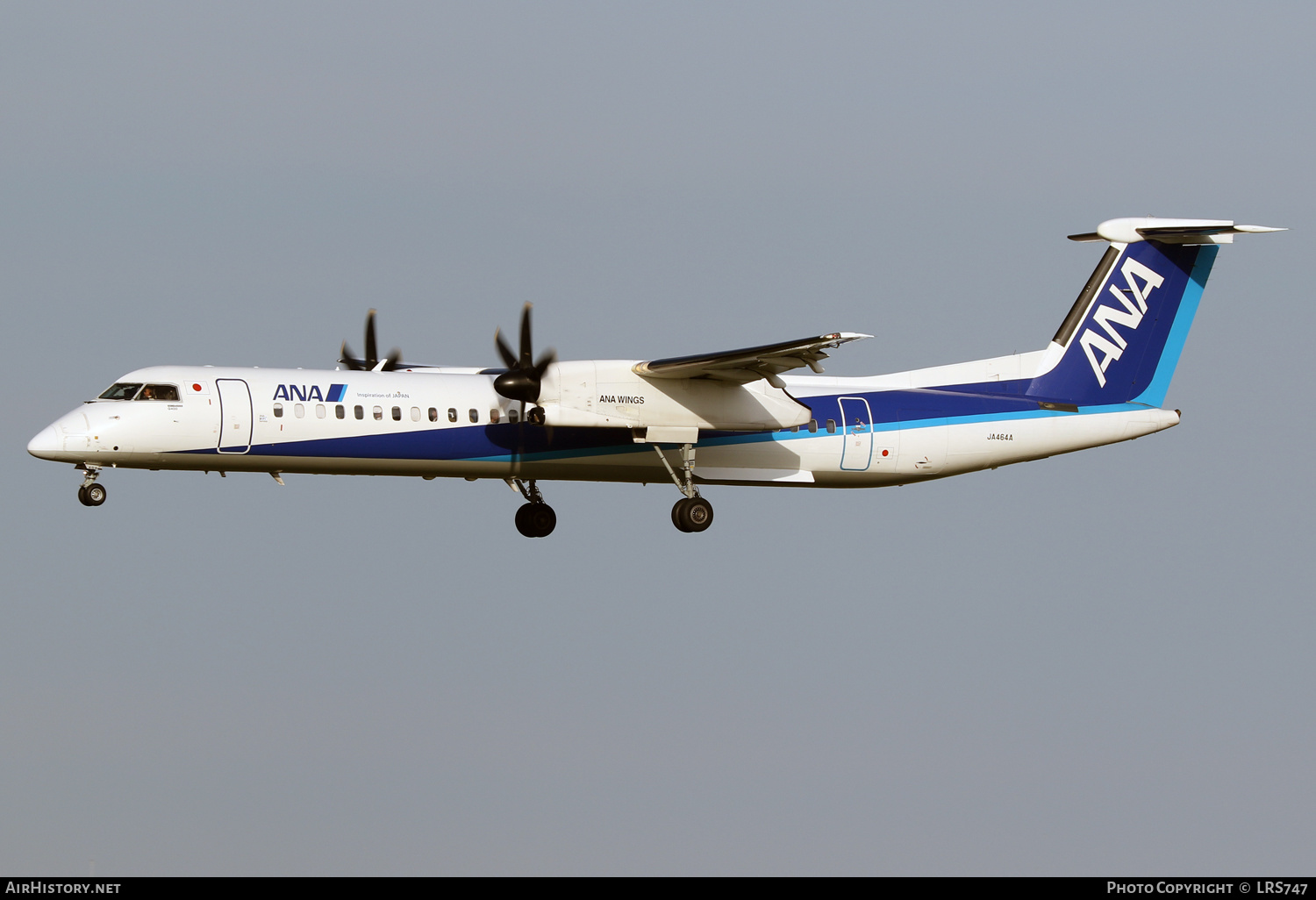 Aircraft Photo of JA464A | Bombardier DHC-8-402 Dash 8 | All Nippon Airways - ANA Wings | AirHistory.net #629623