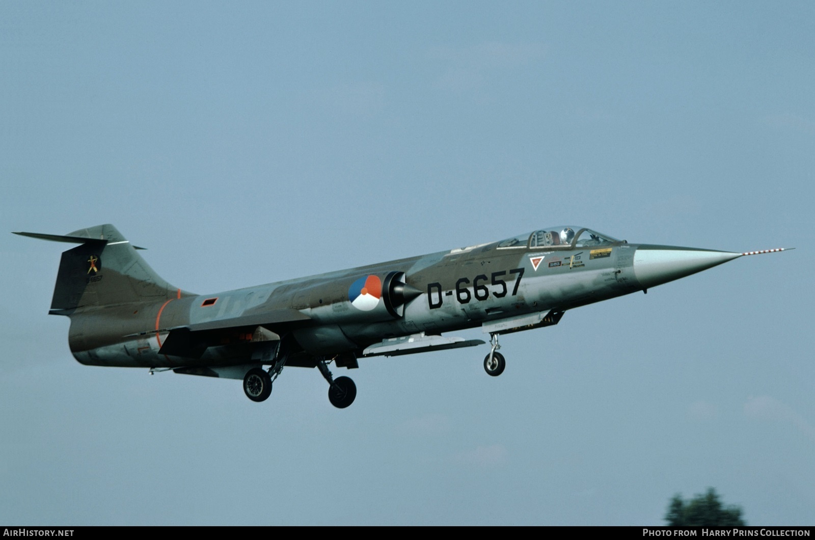 Aircraft Photo of D-6657 | Lockheed F-104G Starfighter | Netherlands - Air Force | AirHistory.net #629632