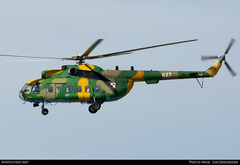 Aircraft Photo of 627 | Mil Mi-8RL | Poland - Air Force | AirHistory.net #629635