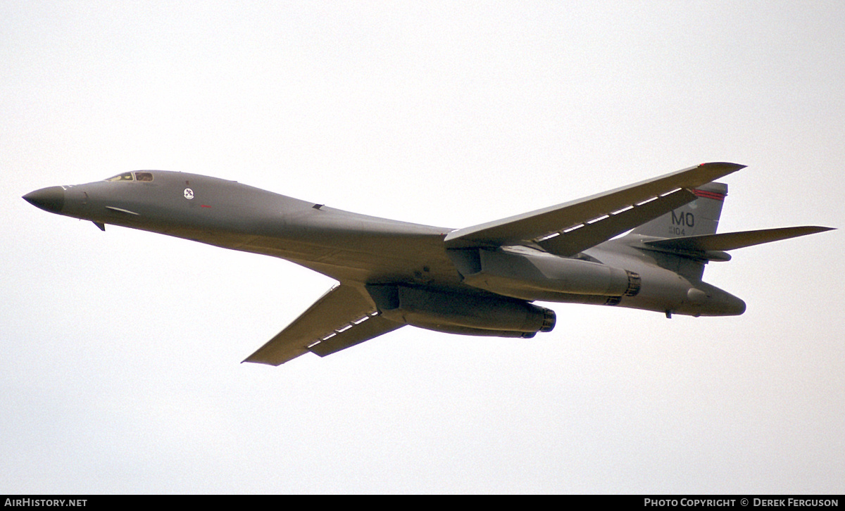 Aircraft Photo of 86-0104 / AF86-104 | Rockwell B-1B Lancer | USA - Air Force | AirHistory.net #629637
